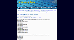 Desktop Screenshot of kiwanispool.ca